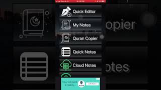 Harakat notes maker using Arabic Keyboard ios also Android app named Harakat notes screenshot 2