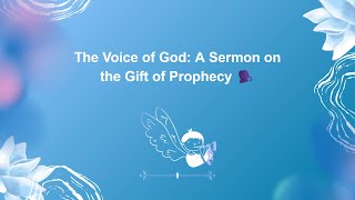 The Voice of God: How to Prophesy for Strengthening, Encouragement, and Comfort | Gift of Prophecy