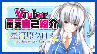 「【自己紹介】Vtuber一問一答自己紹介【星河原クロス】」のサムネイル