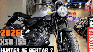 2026 Yamaha XSR 155 Grey | 5 Reason To Buy - Review, Price, Spec, Mileage & Feature | Motobots Info🔥