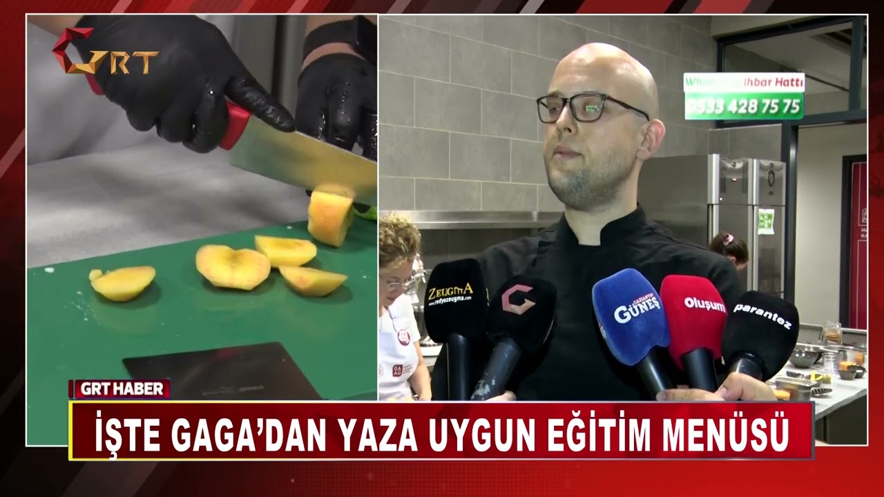 İŞTE GAGA’DAN YAZA UYGUN EĞİTİM MENÜSÜ