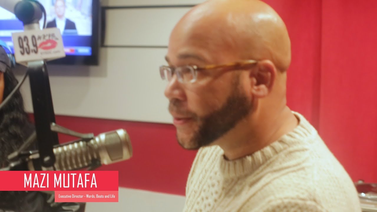 "Words, Beats and Life" Executive Director Mazi Mutafa, stops by to talk new events & opportunities