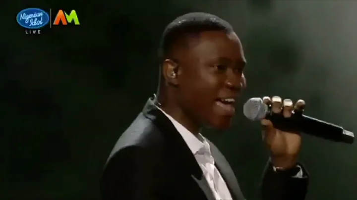 Victory Gbakara performing Fallin by Alicia keys on Nigerian Idol