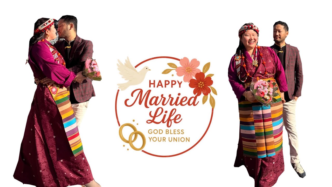 Just married 25.2.2026 #tibetanvlogger #love #tibetanmarriage #familygathering #happilyeverafter 
