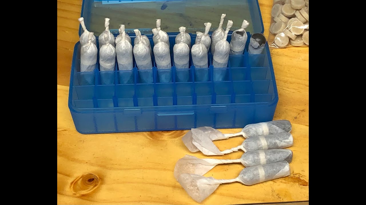 Paper cartridges for cap and ball revolvers youtube