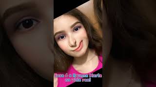 Brunna Maria É Im Que A Brunna Maria Em Desenho E Na Vida Real