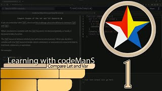 JavaScript ES6 1: Compare Scopes of the var and let Keywords | FreeCodeCamp