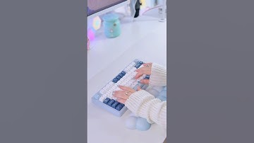 Leobog Hi8 from whatgeek asmr typing and unboxing #typingasmr #asmrtriggers #mechanicalkeyboard