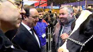 SIA 2015 : François Hollande inaugure le Salon de l'Agriculture 2015