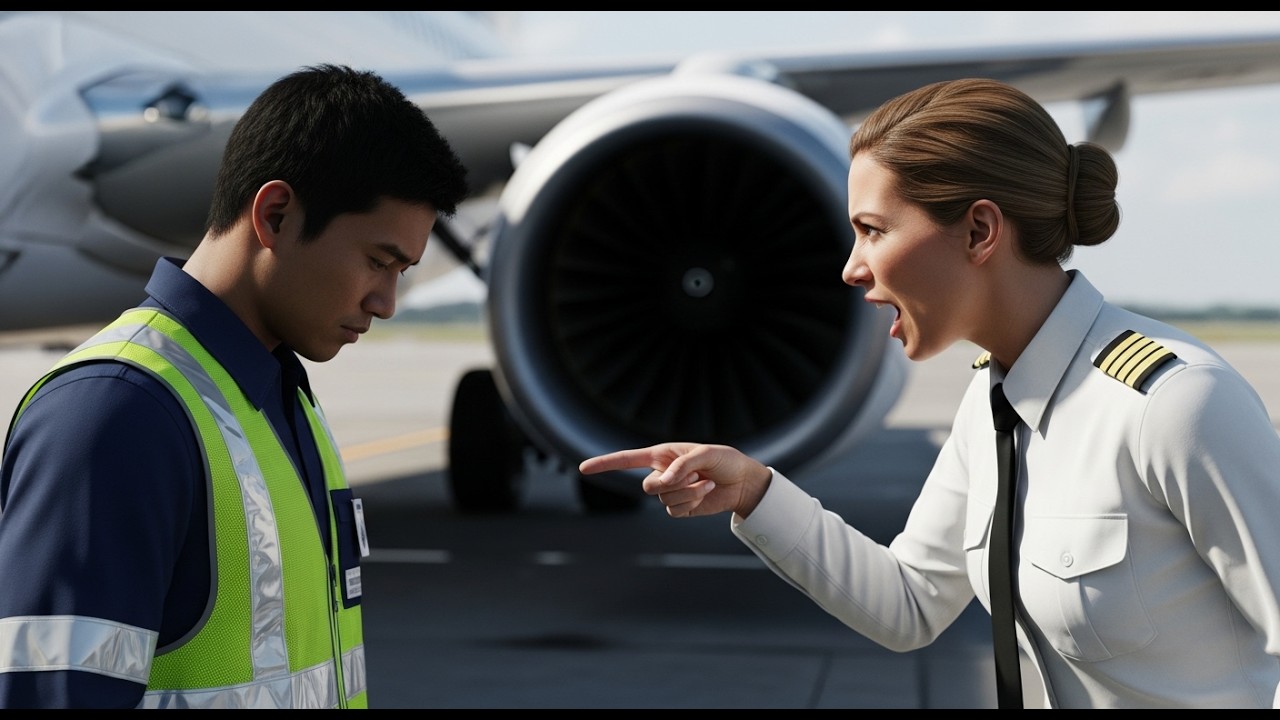 Bule Blasteran ini Marah ke Tukang Parkir Pesawat dan Ternayata Plot Twist Tak Terduga