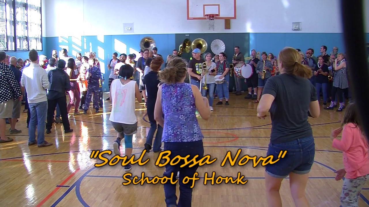 School of HONK dances to Soul Bossa Nova - YouTube