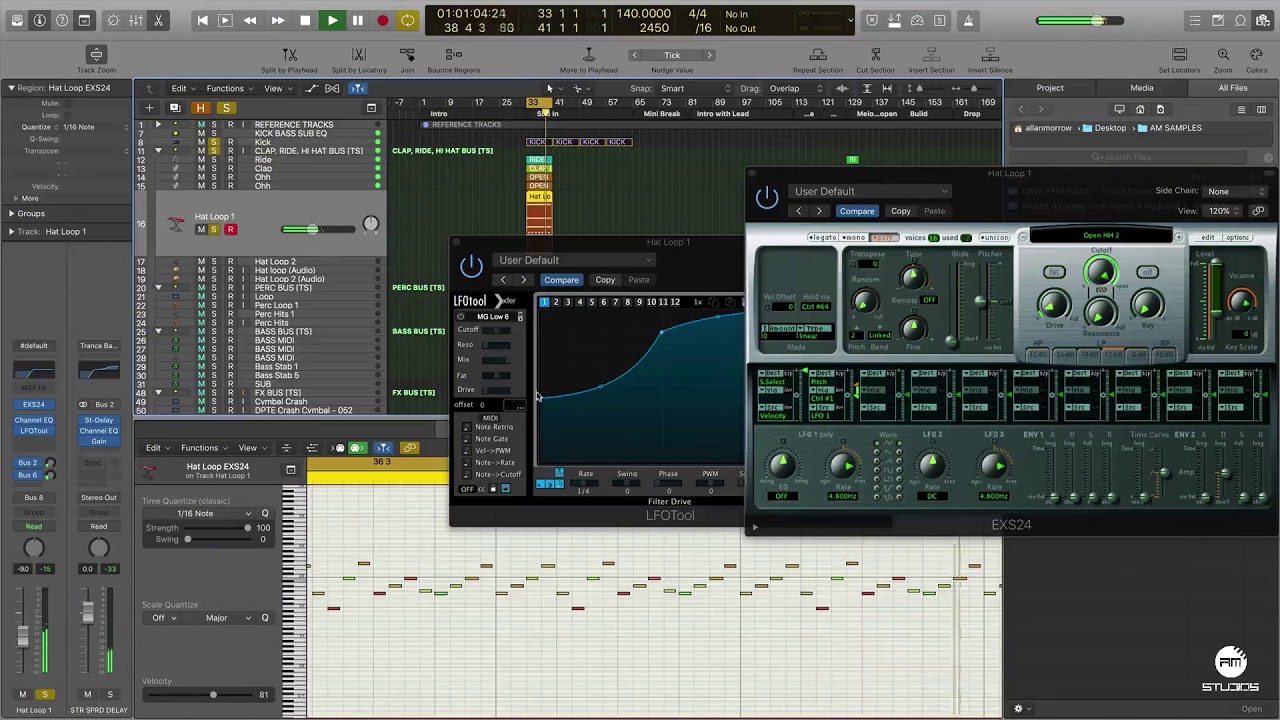 Allan Morrow - Trance Percussion Tutorial