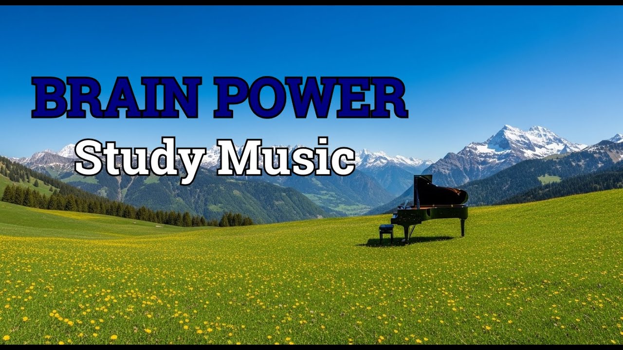Пианино для учебы и фокуса (432Hz) 🎹 | Сила мозга и память, Piano Waves