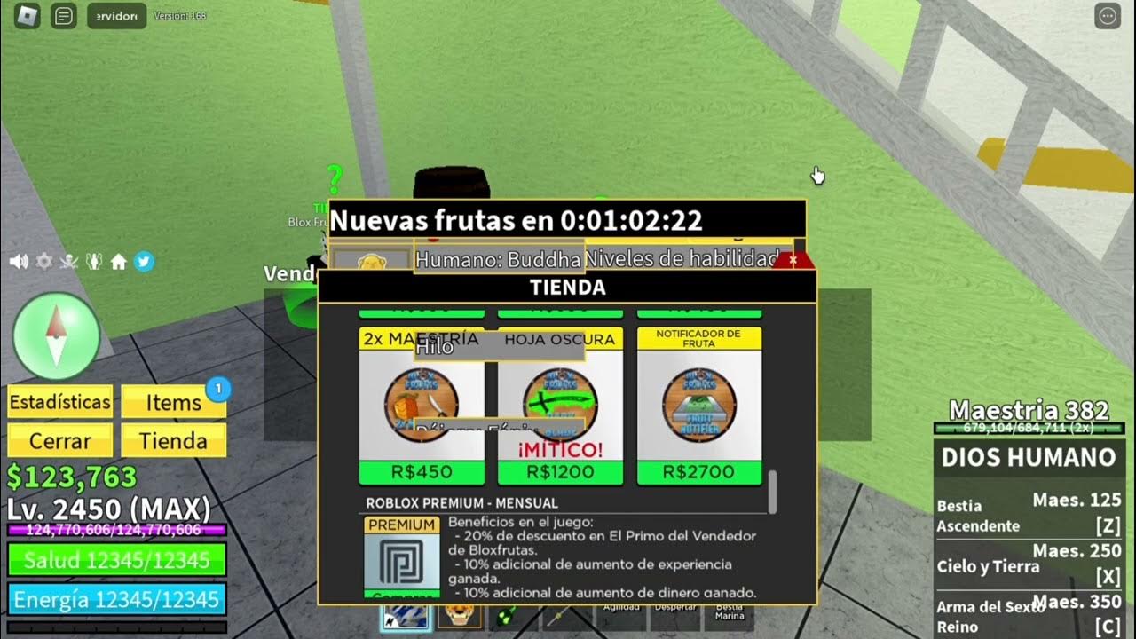 Fruta Buddha Permanente Blox Fruits - Roblox - DFG