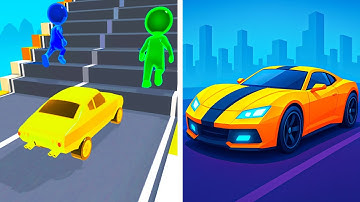 Shape Shifting vs Race Master 3D 🎯 Speedrun Walkthrough | Best Mobile Games [Taigu]