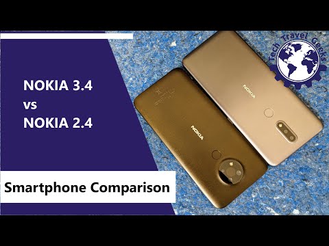 Nokia 3.4 vs Nokia 2.4 - Smartphone Comparison