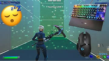 Steelseries Apex Pro TKL  ASMR Chill🤩 Piece Control 1v1🏆Satisfying Keyboard Fortnite