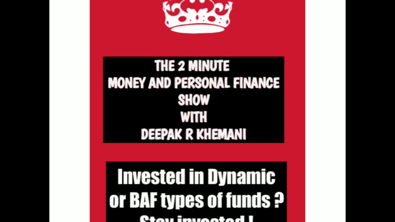 Balanced Advantage Fund | Dynamic fund - YouTube