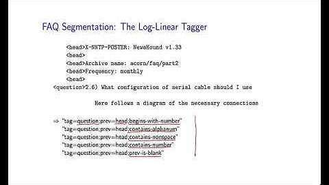 Natural Language Processing by Michael Collins, Columbia University P87  07 An