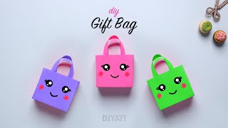 DIY Mini Paper Bag | Paper Gift Bag | Gift Ideas - YouTube