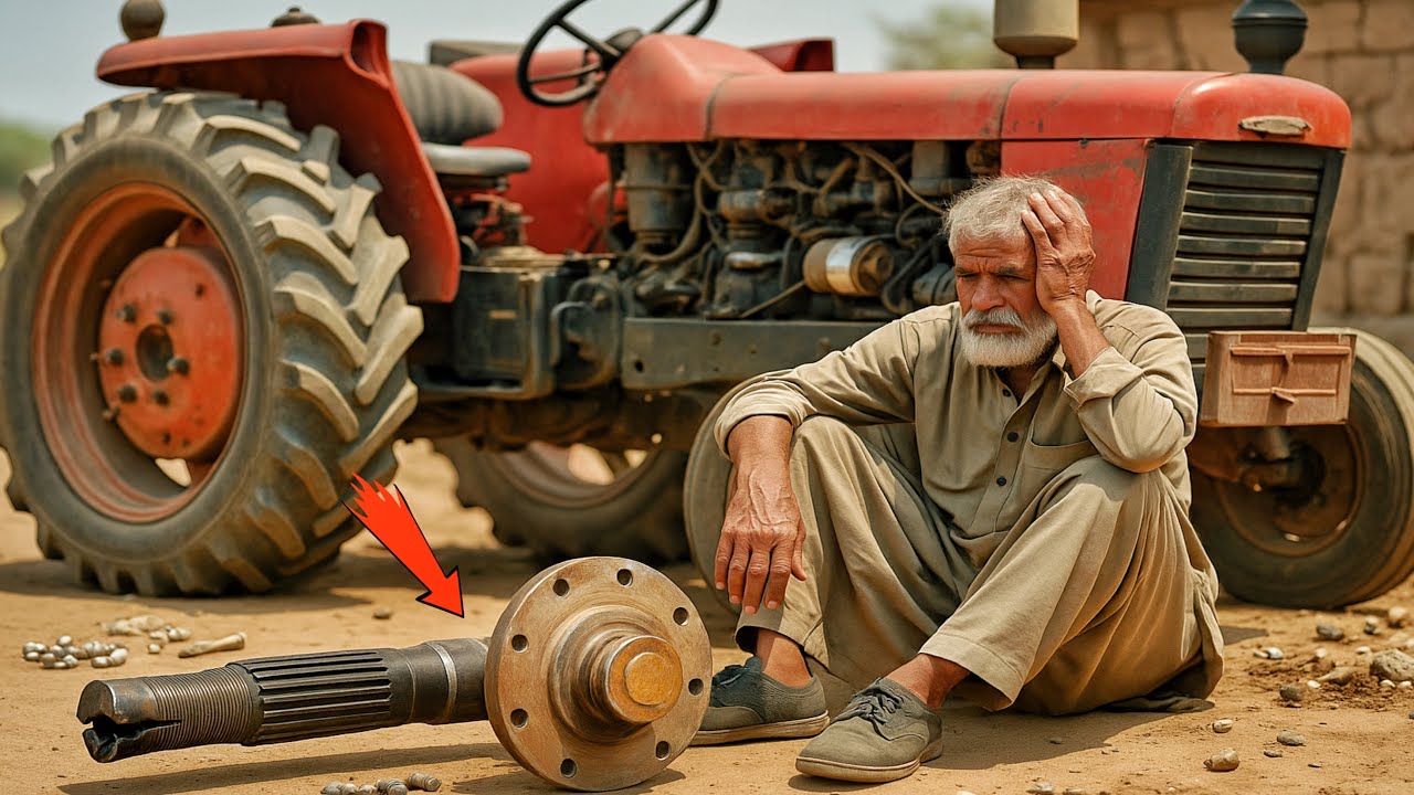 Fiat Tractor Axle Disaster Turned Into a Miracle Repair  Watch This Incredible Fix