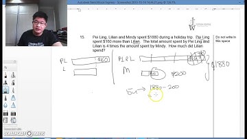 Primary 5 Examination Question - solved easily with the Model Method