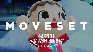 Villager's move set for Smash Ultimate E3 Demo ft. VoiD
