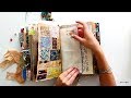 Journal Flip Through | Completed Vintage Junk Journal | My Personal Journal