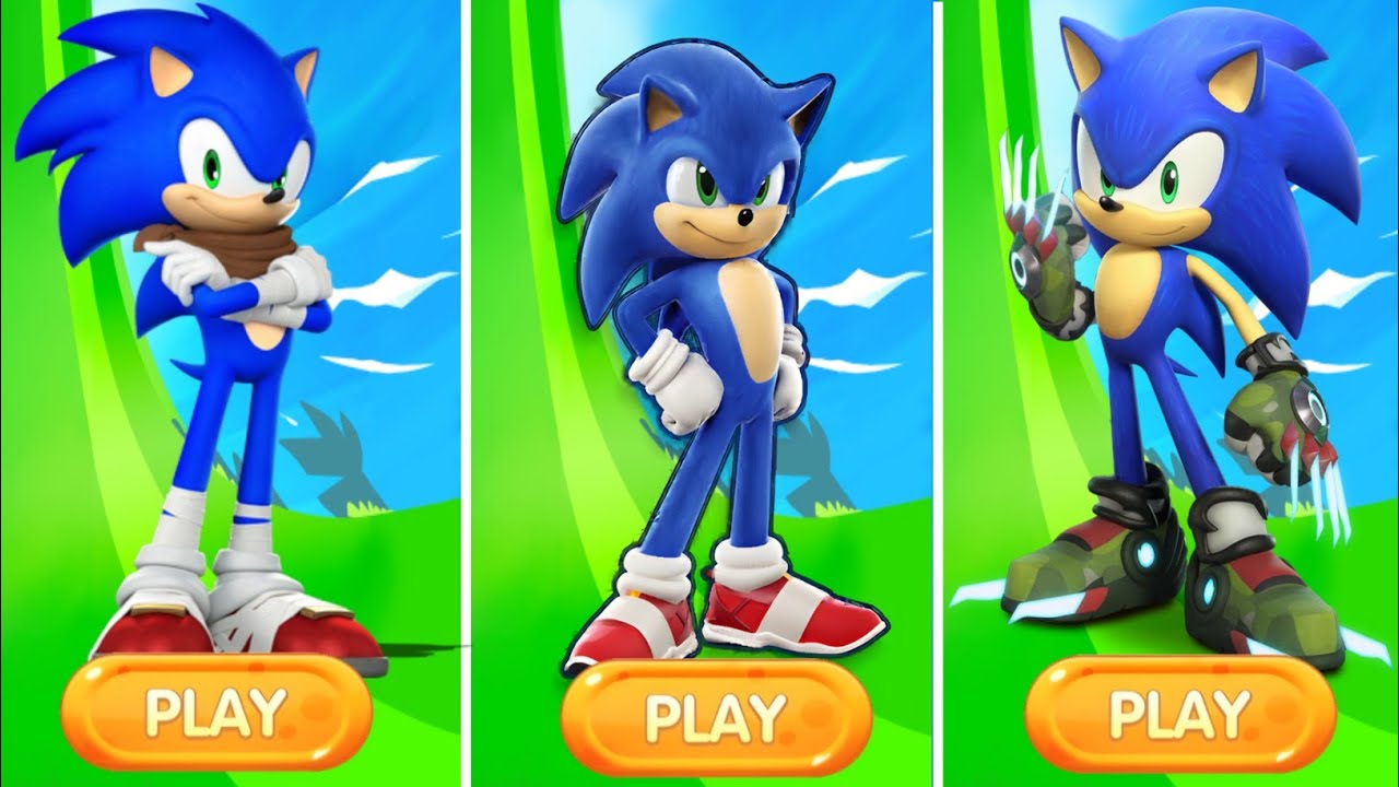 Sonic Dash Vs Sonic Boom Vs Sonic Prime Dash - Gameplay - All Sonic ...