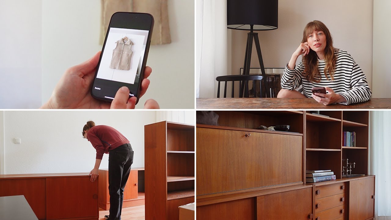 VLOG | Kleiderschrank digitalisieren & neue Mid Century Schrankwand