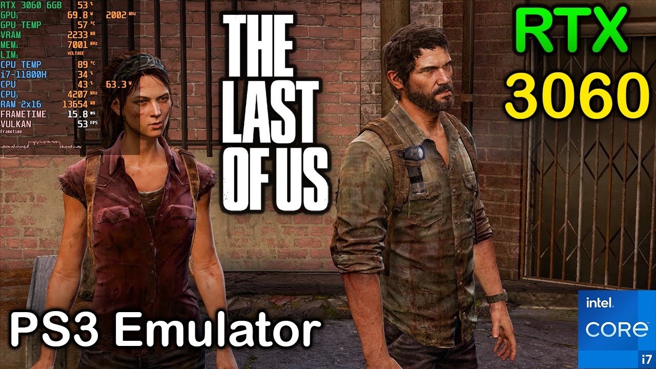 The Last of Us (RPCS3) PS3 Emulation