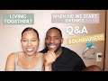 Christian Couple Q&A | Boundaries? Therapy? Living Together Before Marriage?