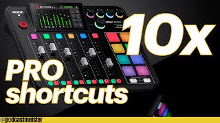 10 advanced shortcuts on the RØDECaster PRO II