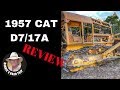 BULLDOZER Review: CAT D7 Cable Blade 17A (Caterpillar Dozer)