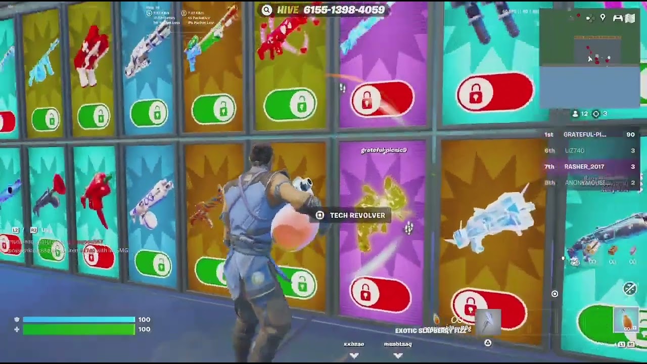 Seeing which one is better Secrets or Normal Weapons in 1v1 with every gun