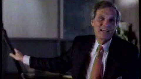 1988 IBM Business Service "Alan Alda - Disaster recovery service" TV Commercial