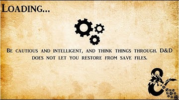 D&D Loading Screen Tips