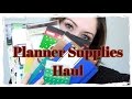 Planner Supplies Haul | Michaels, Target, &amp; Erin Condren