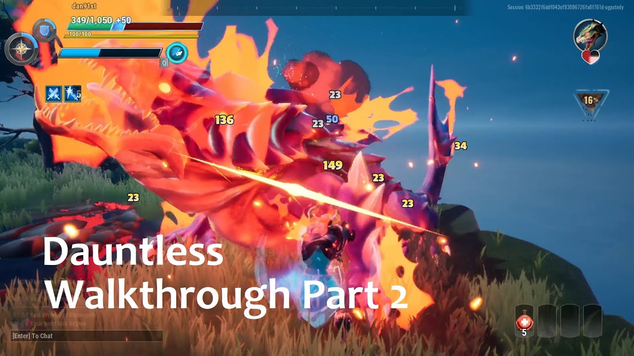 Dauntless Full Walkthrough | Part 2 | The Hunt Pass | Boreus and Drask | Malay