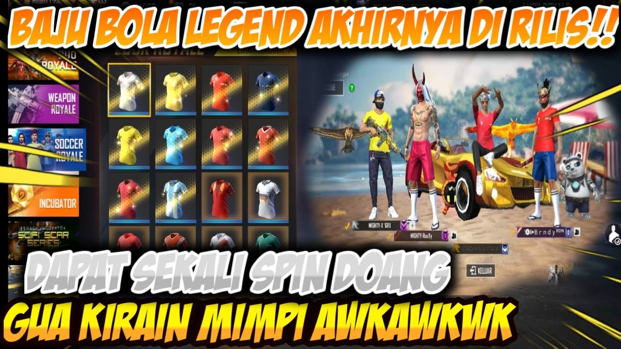 HOKI DAPET CELANA BOLA  CUMA 20 DM DI EVENT  SOCCER ROYALE 