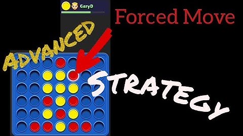 Connect 4 Advanced Strategy