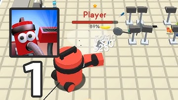 Clean Up 3D - Gameplay Part 1 (Android,IOS)