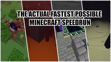 The ACTUAL Fastest Possible Minecraft 1.16 RSG Speedrun...
