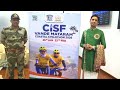 Eminent Poet And Orator Dr. Kumar Vishwas Extends Best Wishes For CISF Coastal Cyclothon–2026
