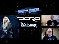 Doro Pesch Warlock Interview-Duet w/ Rob Halford on New Album &#39;Conqueress Forever Strong &amp; Proud&#39;