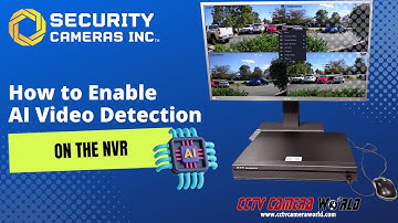 How to Enable AI Video Detection on a Security Cameras Inc NVR