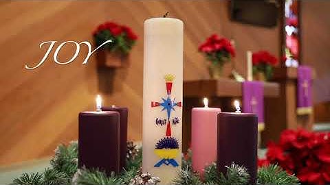 PCN Advent Wreath Lighting - JOY