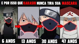 Teorias de Ogama Sennin: Por que Kakashi usa mascara.