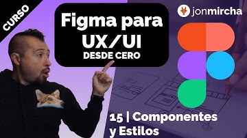 Figma para UX/UI: 15. Introducción a los Componentes y Estilos - jonmircha
