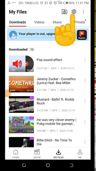 solved vidmate downloaded video not playing on other player_playit.Player doesn't support this video